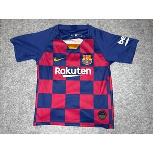 Nike Kids Barcelona Blue and Red Jersey